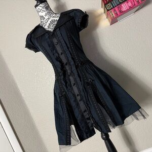 Black Orchid Gothic Lolita Dress